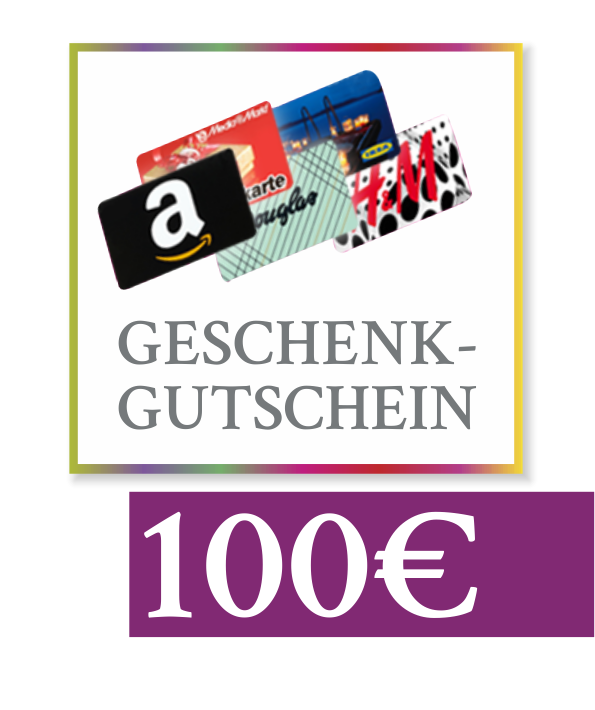 100 € Geschenkgutschein "Amazon, Media Markt, Douglas & Co"